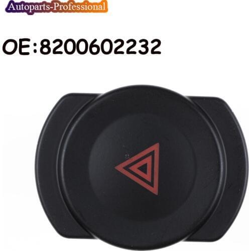 Car 8200602232 Hazard Warning Light Emergency Switch Button For 2011-2015 Renault Auto Parts