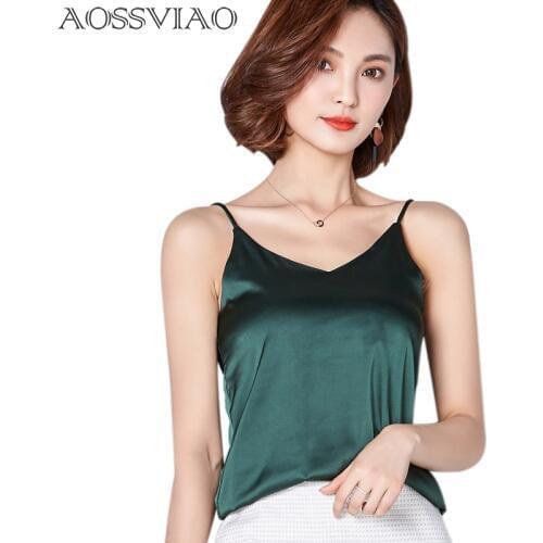 New Summer Autumn style Imitation Silk Women Blouse Shirt Sexy White Tops Women Blouses Party Girls Blusas Shirts 2020 Fashion