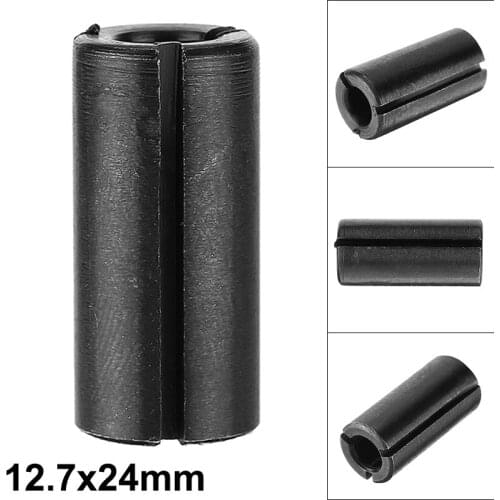 A3 carbon steel Collet Adaptor 12.7mm to 6.35mm Collet Adaptor Shank Reducer Sleeve Bit CNC Spindle Router Tool Mayitr