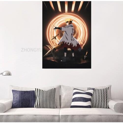 Minato Namikaze Aestheitc Home Decor Canvas Painting Wall Pictures Living Room Decoration Art Posters Prints