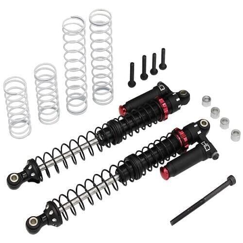 Hot racing CNC Aluminum 120 mm piggyback shocks with adjustable rebound