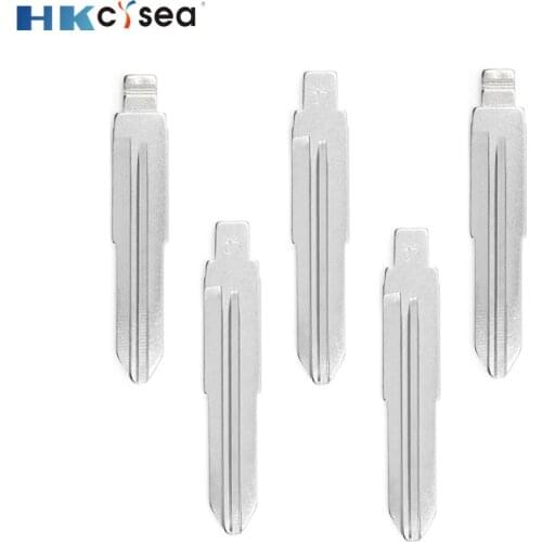 HKCYSEA KD#07 KD JMD VVDI Remote Uncut Blank Metal Blade Replacement Type MIT11 #07 for Mitsubishi Car Key Remote