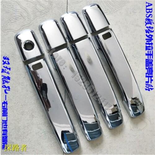 ABS Chrome ABS Chrome Door handle Protective covering Cover Trim For Nissan Pathfinder R51 2005 - 2012 (8pc) Car styling