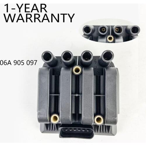 Ignition Coils 2.0 06A905097 For VW POLO JETTA GOLF CADDY BEETLE OCTAVIA GOL BORA