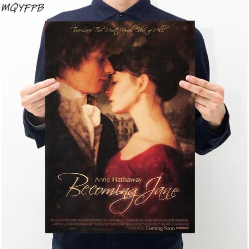 Classic Movies Becoming Jane Kraft Paper Poster Wall Decoration Painting Household Products