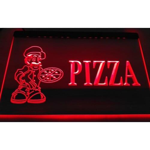 LN055- Pizza LED Neon Light Sign home decor crafts