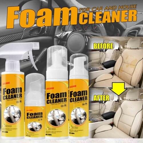 30/100/150ml Multi-purpose Foam Cleaner Anti-aging Cleaning Auto Leather Clean Wash Maintenance Surface foaming agent Foam Spray