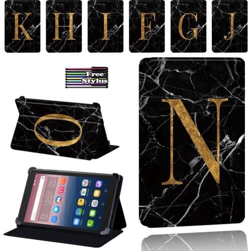 Fashion Flip PU Leather Case for Alcatel OneTouch Pixi 3 7" 8" 10" /Pixi 4 7" Tablet Stand Protective Cover Folding Case