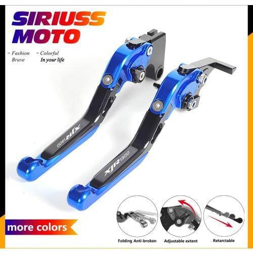 Motorcycle Accessories Foldable Lever Motocross Brake Clutch Levers Case for Yamaha XJR1300 XJR 1300 2004-2014