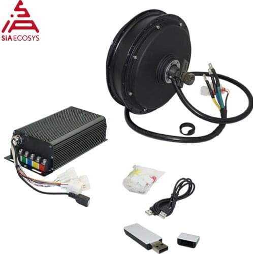 New Arrival QS 3000W SiAECOSYS Hub Motor V3TI V3I 72V 70kph With SIA7230 Controller For Adult Electric Motorcycle And E-Bike