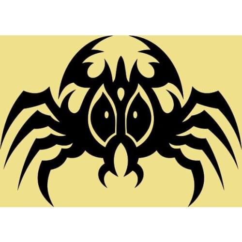 Spider car stickers cover scratches personalized diesel car accessories decoration creative fun for all cars PVC