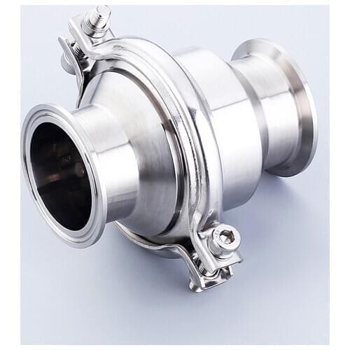 OD 57mm Stainless Steel 304 Tri-Clamp Vertical Sanitary Check Valve