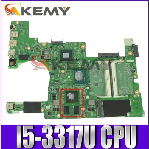 Original Laptop motherboard For DELL Inspiron 5523 Core SR0N8 I5-3317U Mainboard 11307-1 CN-0FFKXX 0FFKXX N13P-GV2-S-A2 DDR3
