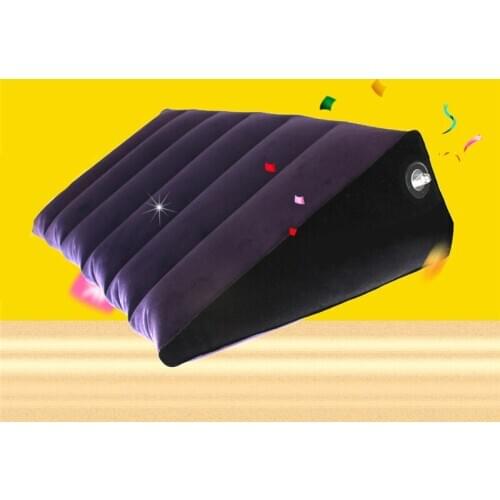 Sex Pillow Flocking Inflatable Sex Love Pillow Erotic Sofa for Women Dildo Aid Cushion Furniture Adult Game Sex Toys for Couples