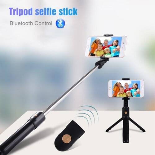 Portable Adjustable Selfie Stick Tripod Controller Remote Bluetooth Control Photograph Selfie Tripod Artifact Rod For All Phone