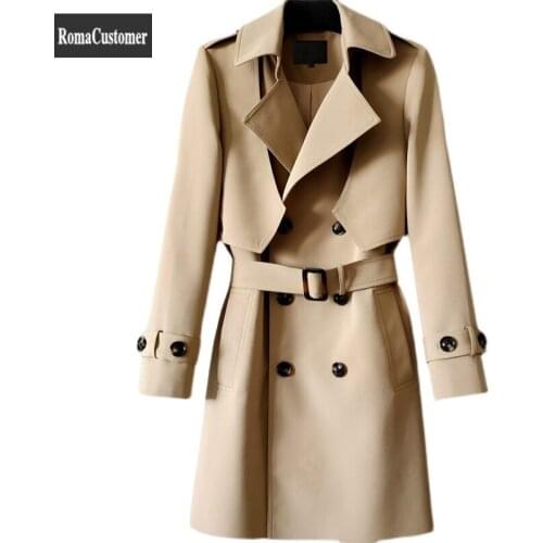 RomaCustomer Men's Trench Coats