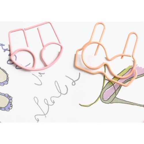 Underwear Paper Clip Shape paper clips Office Planner Clips Planner Clip Paper Clamp Metal Clips Metal Clip Paperclip Clipes