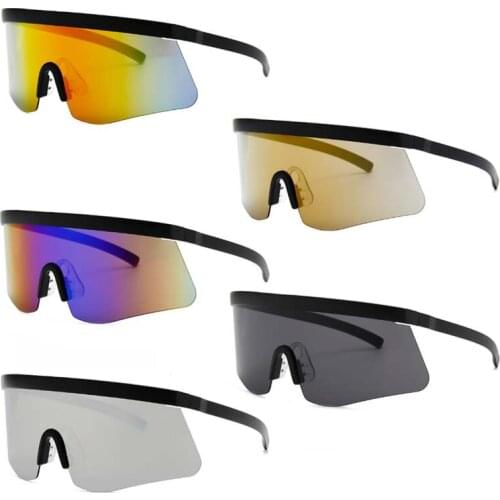 Beach Sunglasses Large Mirror Sun Glasses Outdoor Motocross Glasses Fashion Party Riding Sunglasses Eyeglasses Cycling Glass