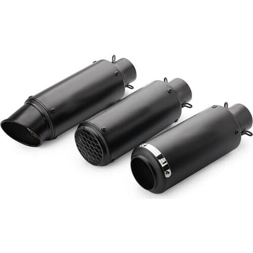 Universal 51/60 mm motorcycle exhaust pipe gp project muffler with DB killer for Z800 Z900 MT07 MT09 R1 R6 FZ8 Z100 BN600 ER6N