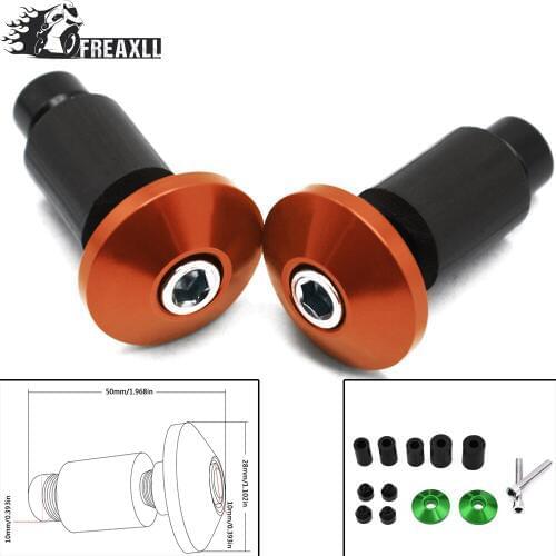 Universal Motorcycle Handlebar CNC Handle Bars Ends Hand Grips For yamaha TMAX 500/530 XT660/X/R/Z suzuki GSR750/GSX-S750