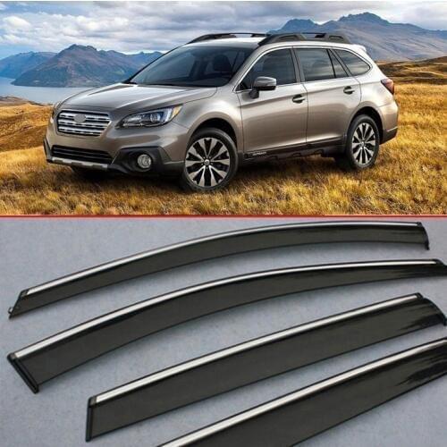 For Subaru Outback 2015 2016 2017 Window Wind Deflector Visor Rain/Sun Guard Vent