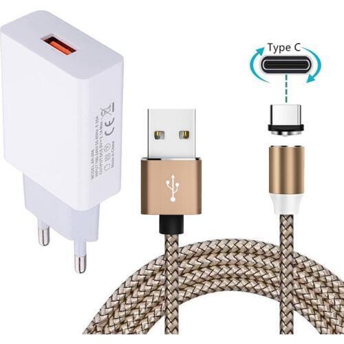 5V 2A USB charger For Huawei nova 5T 6 SE Mate 20 10 P20 lite P30 Pro Phone Magnetic Type C Charge Cable Honor 8 9 9X 10 20 20s