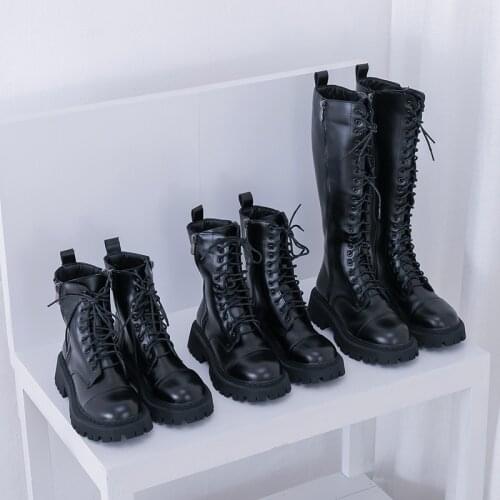 Koovan Women Fashion Boots Knees Boots Female 2021 New Thick Bottom High Trend Knight Thin Boot Shoes For Women Girls