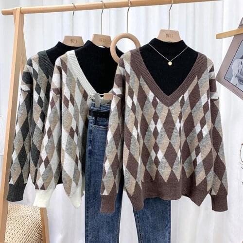 2021 Autumn Winter Thick Sweater Women Knitted Ribbed Pullover Sweater Long Sleeve o-neck Slim Jumper Soft Warm Pull Femme Tops