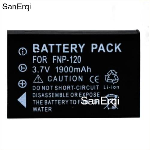 3.7V 2000mAH NP-120 FNP120 NP120 rechargeable Camera Battery For FUJIFILM FUJI F10 F11 603 M60 D-LI7 Battery