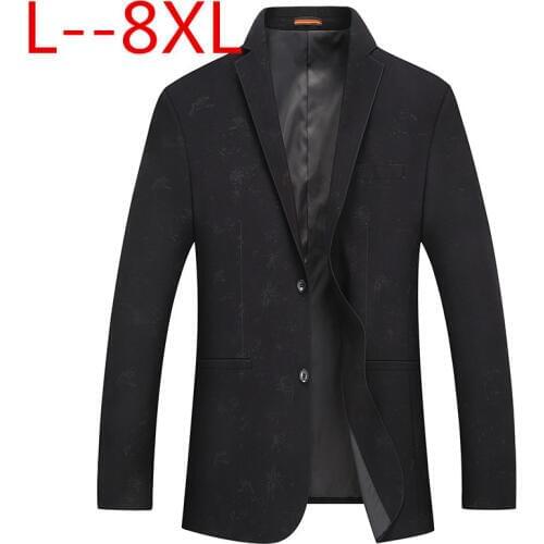8XL Slim bleiser masculino Spring Casual Fit Floral Suit Mens Flower Blazer Party Dress Outfit Pantalon Trendy blaser masculino