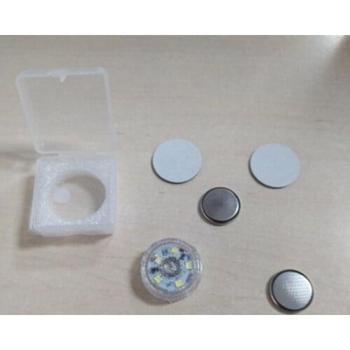 Car Mini Led Touch Switch Light Auto Wireless Ambient Lamp Night Reading Light Car Roof Ceiling Lamp Car Lighting Accessories