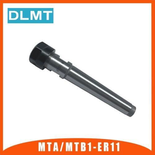 1pcs MTB1 ER11A M6 collet chuck handle Morse Taper Milling Chuck handle MTA1 ER11