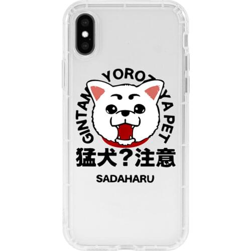 Gintama Sakata Gintoki Kagura Phone Case for iPhone 11 12 Mini Pro X XS XR Max 6 6S 7 8 Plus SE 2020 Airbag Shell Back Cover