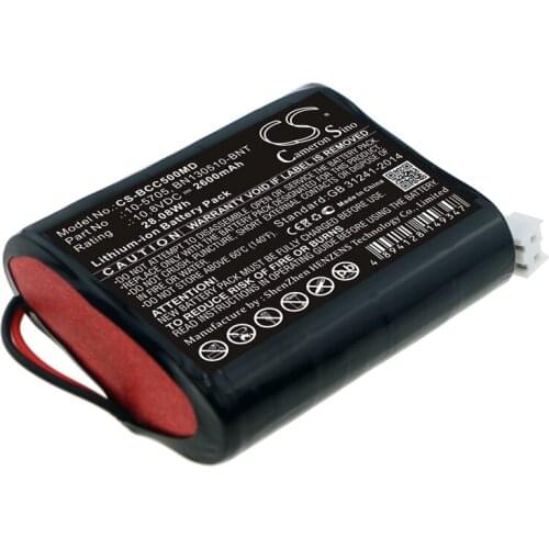 CS 2600mAh / 28.08Wh battery for medicalEconet Compact 5, Compact 7 10-5705, BN130510-BNT