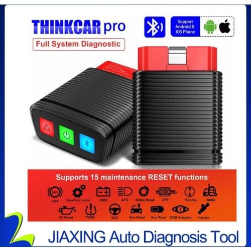 ThinkCar Pro OBD2 Diagnostic Tool Full System Scanner Bluetooth IMMO AFS TPMS EPB Oil 15 Reset Service PK AP200 Thinkdiag Mini