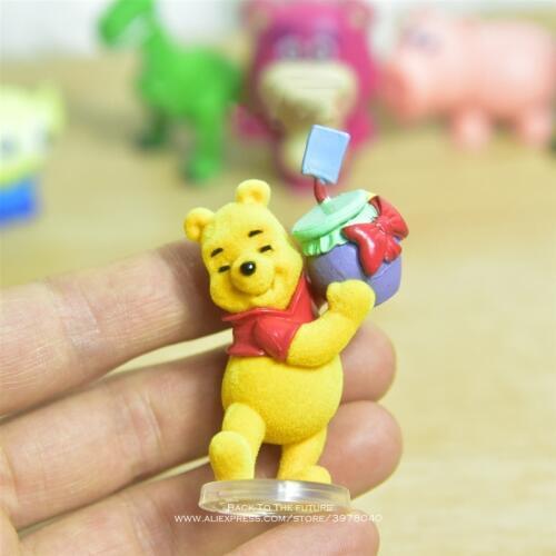 Disney Winnie the Pooh 5cm 2styles Action Figure Anime Decoration Collection Figurine mini doll Toy model for children gift