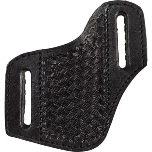 Vicarious Handmade Black Leather Knife Sheath