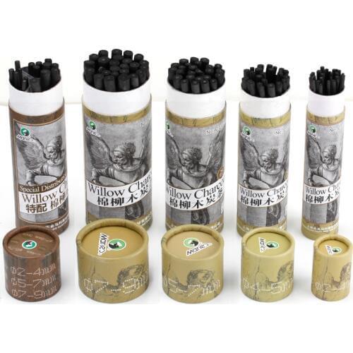 Maries Cotton charcoal carbon charcoal sketch pen charcoal tool art supplies painting carbon pencil