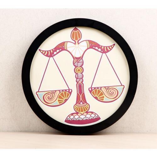 Round Photo Frame without Inner Picture Wooden Photo Frames Wall or Desk Picture Frames Holder Home Decoration Creative Gifts