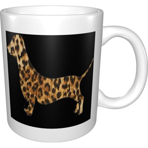 Dachshund Mashup Leopard 1 Mug Coffee Cup Coffee Mug Stand Mug Motorcycle Tea Cup Set