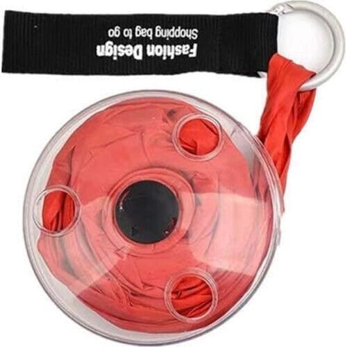 Retractable Portable Storage Bag Grocery Bag Folding Shopping Organizer Storage Reusable Shoulder Bag Large Capacity Handle Bag