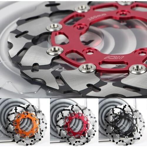 High quality personality Motorcycle modification Front and rear brake discs 260mm size Aluminium alloy material brake discs