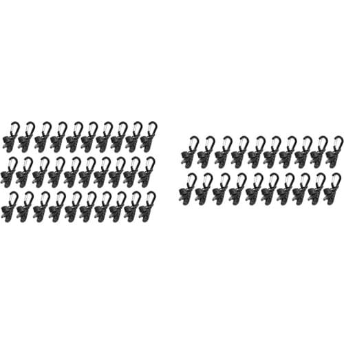 Tent Clip Adjustable Plastic Heavy Duty Windproof Awning Clamp Outdoor Camping Tent Alligator Clip Grip Trap