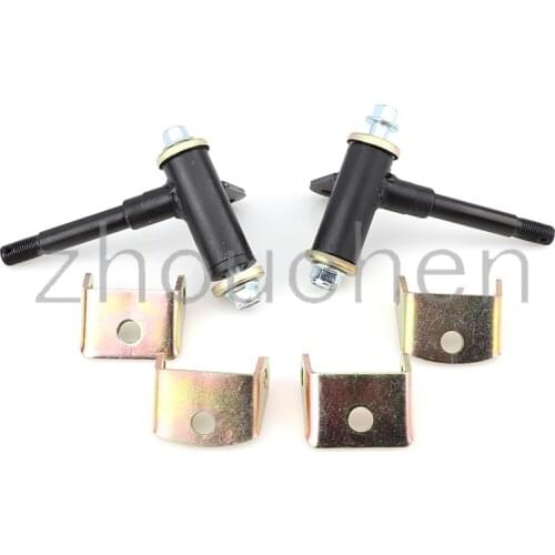 1Set Steering Strut Knuckle Spindle With Wheel Hub Fit For ATV 49cc 50cc 70cc 90cc 110cc Go Kart Buggy UTV Quad Bike Parts