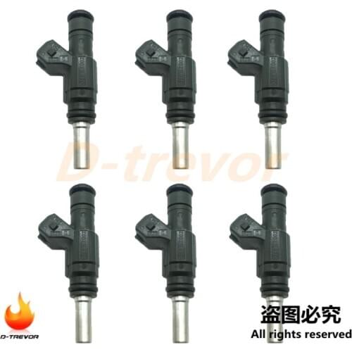6Pcs Fuel Injector 0280157002 058133551L For VW AUDI SEAT SKODA PASSAT GOLF A3 A4 1.8T