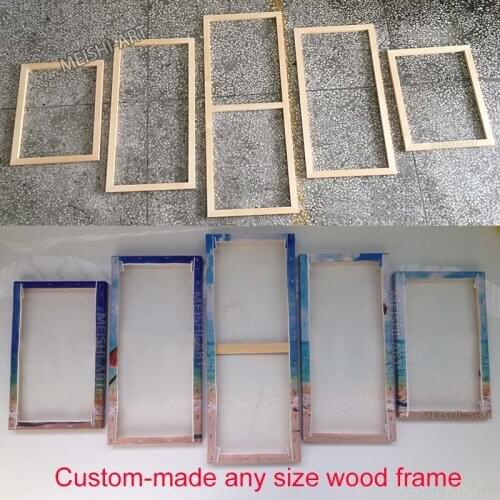 Wood Frame for Oil Painting 5 Panel Canvas Wall Art Prints Unframed Picture