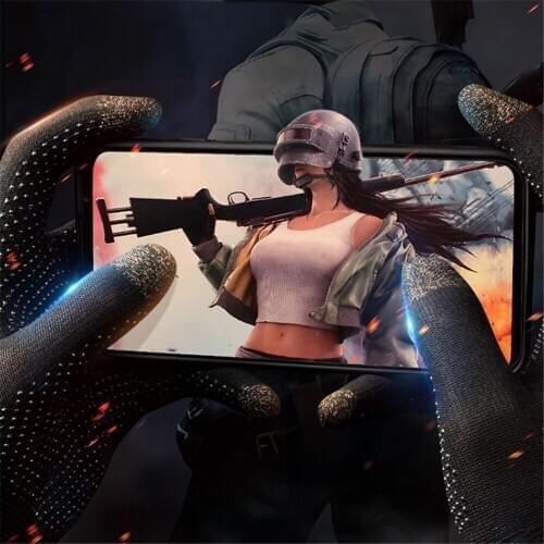 Breathable Touch Screen Gloves Non-Slip Hand Cover Sweat-Proof Finger Thumb Sleeve for Gaming Cycling