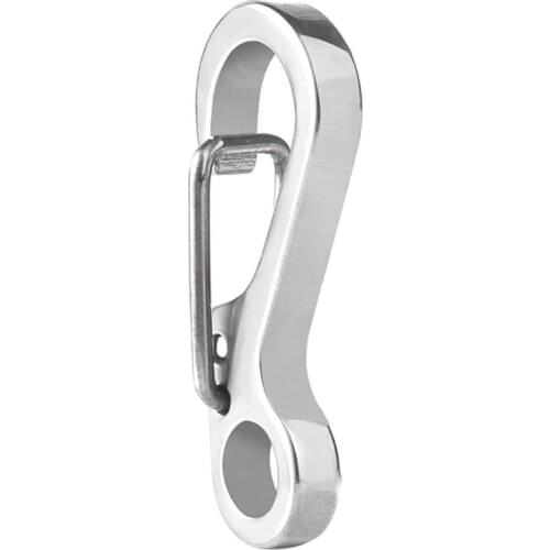 Hot Sale Key Rings Delicate Texture 10pcs/set Keychains SF Portable Survival Carabiner for Outdoor Camping Travel