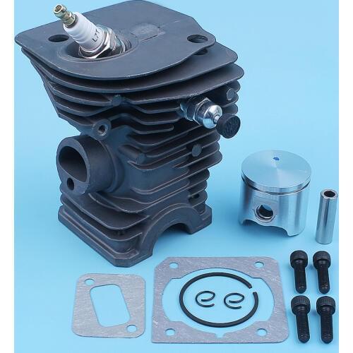 40mm Cylinder Piston Ring Gasket Kit For Husqvarna 340 345 E Jonsered 2141 2145 Chainsaw Nikasil Coated Plated Decompression