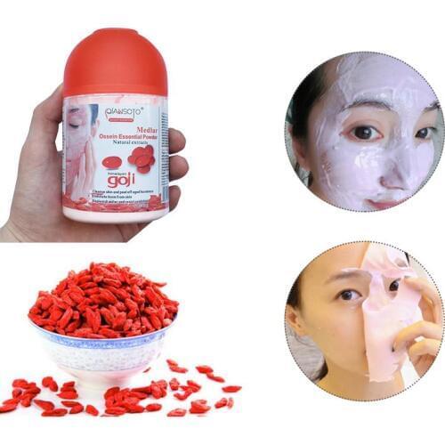 Medlar Ossein Essential Power Goji Mask Powder Cleansing Skin Peeling Off Aged Horniness Eliminating Toxin Anti-wrinkle Powder 4